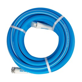 Fevone Garden Hose 25 ft., Lightweight Hybrid Water Hose, Flexible and Durable, Leak-Free Connections