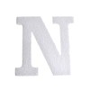 Homeford Craft EPS Foam Letter Cut Out "N", 4-3/4-Inch, 12-Count