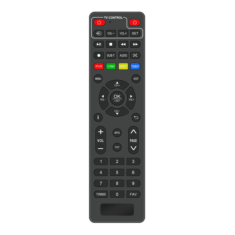 Replaced Remote Control -VINABTY-fit for Macwick DVB-T2 Decoder Digital remote