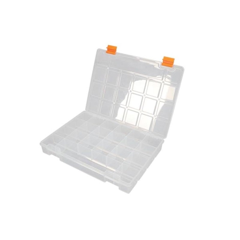 Perel OMRC11 11-Inch Classic Storage Box/Organizer,Schwarz