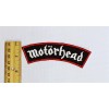 Motorhead Patch Iron on Embroidered Metal back patch