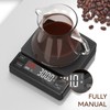 MAXUS Coffee Scale with IP65 Waterproof Design, USB Rechargeable 1000mAh