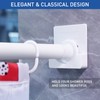 Adhesive Shower Curtain Rod Holder – Kitosun Wall Mount Bathroom