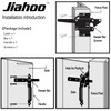 Gate Latch for Wooden Fence, Heavy Duty Self Locking Gate