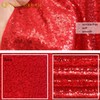 4ftx8ft Red Sequin Backdrops Glitter Curtain Photography Background Valentine's Day
