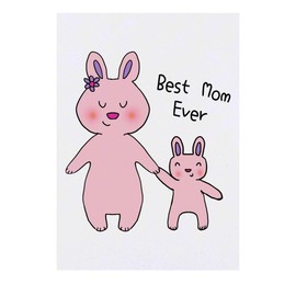 'Best Mom Ever' Temporary Tattoo - Water Resistant, Skin-Safe, Non-Toxic Transfer (TO00084733)