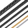 ChainsHouse Men Heavy Curb Cuban Chain Thick 12MM Wide Street