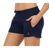 icyzone Women's Sweat Shorts Jogging Bottoms Sports Running Shorts with
