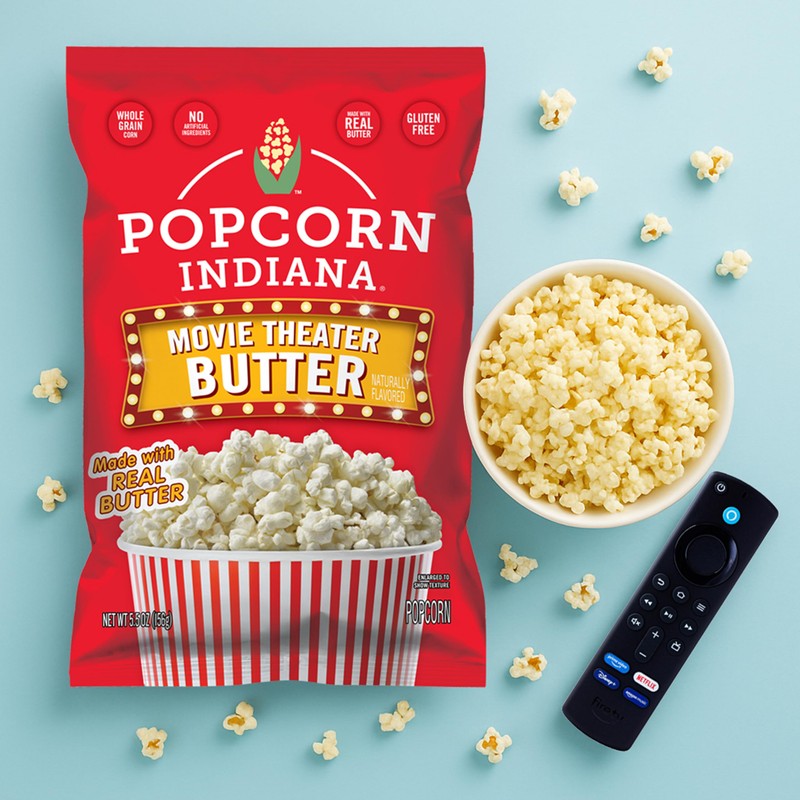 Popcorn Indiana Movie Theater Butter, King Size Bags Caddy, 1.5