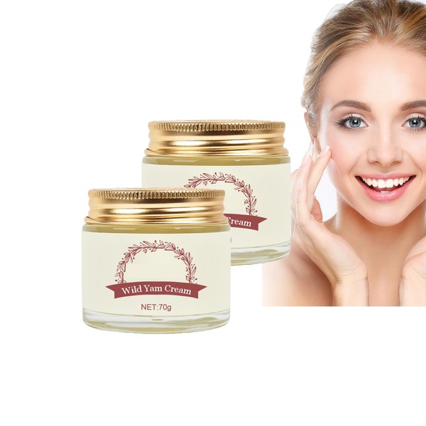 Dyceittdia 2 x yam root cream, wild yam cream, anti-ageing