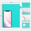 RETTACY Notepad A5 Squared Spiral Notebook 100gsm with 300 Pages/150