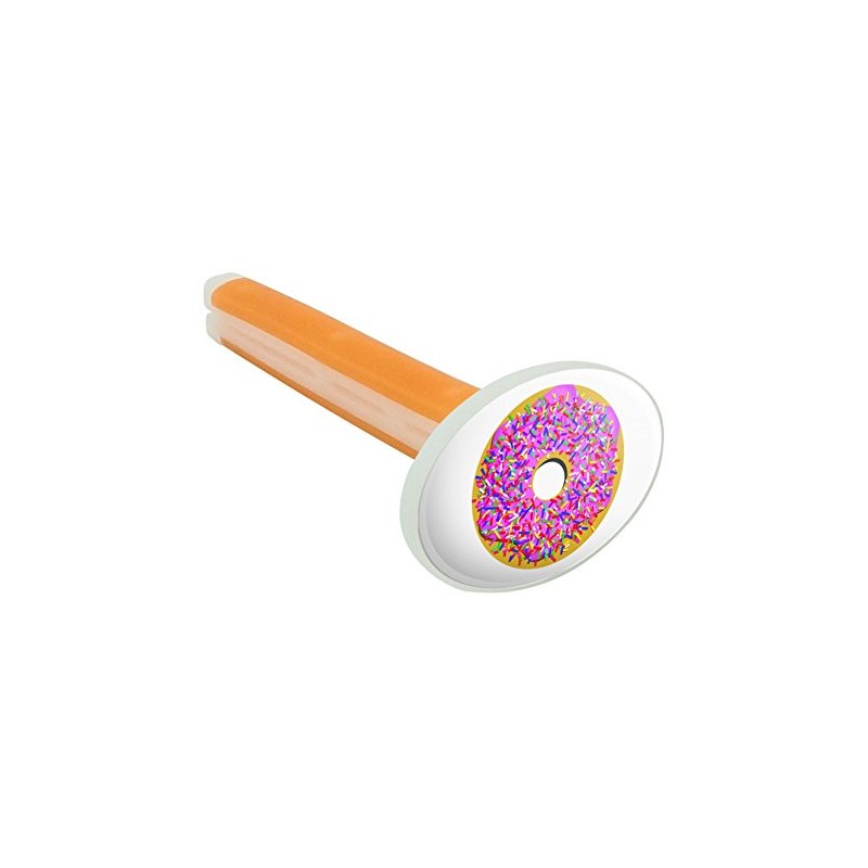 Pink Donut with Pink Frosting and Sprinkles Car Air Freshener
