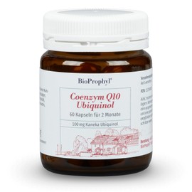 Biop Rophyl® Manufactured Coenzyme Q10 – Pure, High Quality Fermentativer Q10 – 60 Vegetarian Capsules, , ,