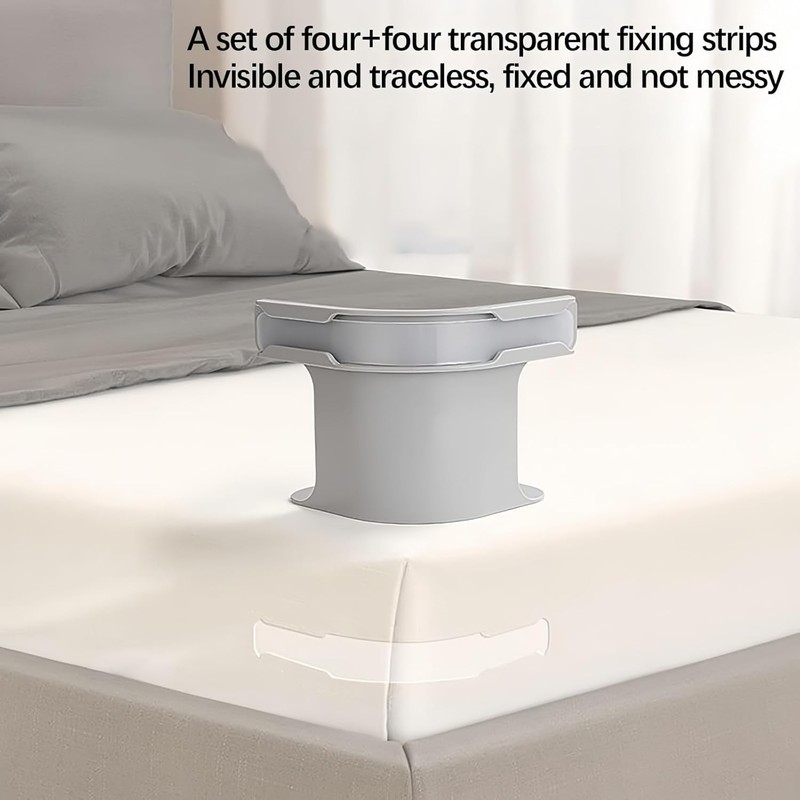 XUDUOO 4PCS Bed Sheet Holder with Lock Strips, Heavy Duty