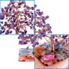 Nupuyai Amethyst Crystal Tree with Agate Slices Base, Gemstone Tree,