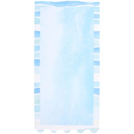 C.R. Gibson Magnetic Notepad for Refrigerator - Grocery Shopping To Do List Pad with 75-Lined Sheets, 9.25", Coastal Kitchen