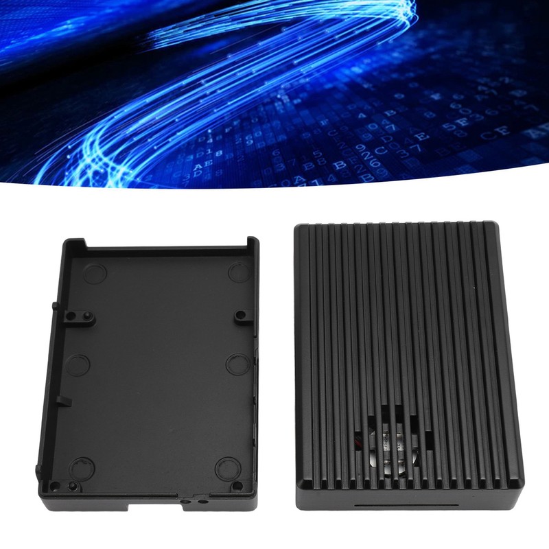 Aluminum Heatsink Case Professional Efficient GPIO Slot Reserved Interface Holes