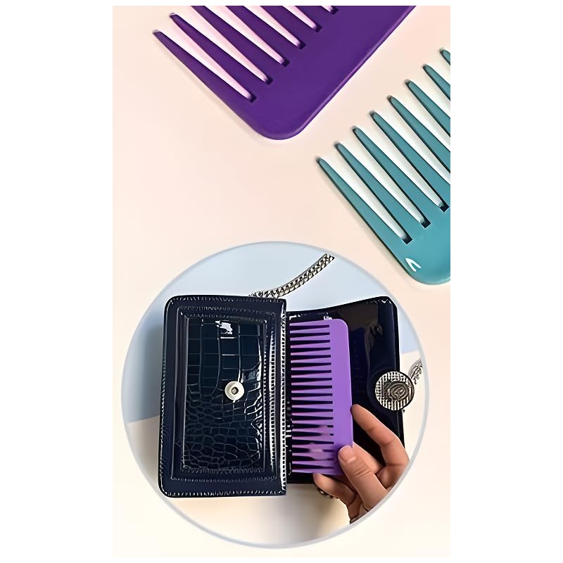3pcs Large Hair Detangling Comb, Wide Tooth for Curly Hair,