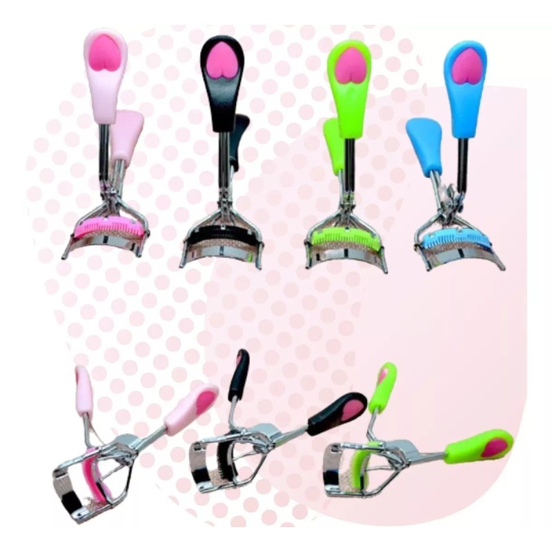 Rizador de pestañas Enchinador Rizador De Pestañas Con Cepillo Separador