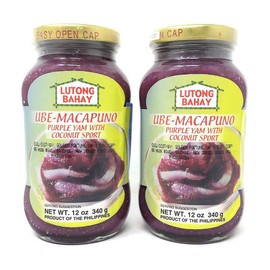 Lutong Bahay Ube-Macapuno Purple Yam with Coconut Sport 340g, 2 Pack