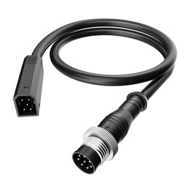 Sigely 720074-12 AS EC QDE Ethernet Adapter Cable Compatible with Humminbird Fish Finders Helix 7, Helix 8, Helix 9, Helix 10, Helix 12 and Helix 15 Models