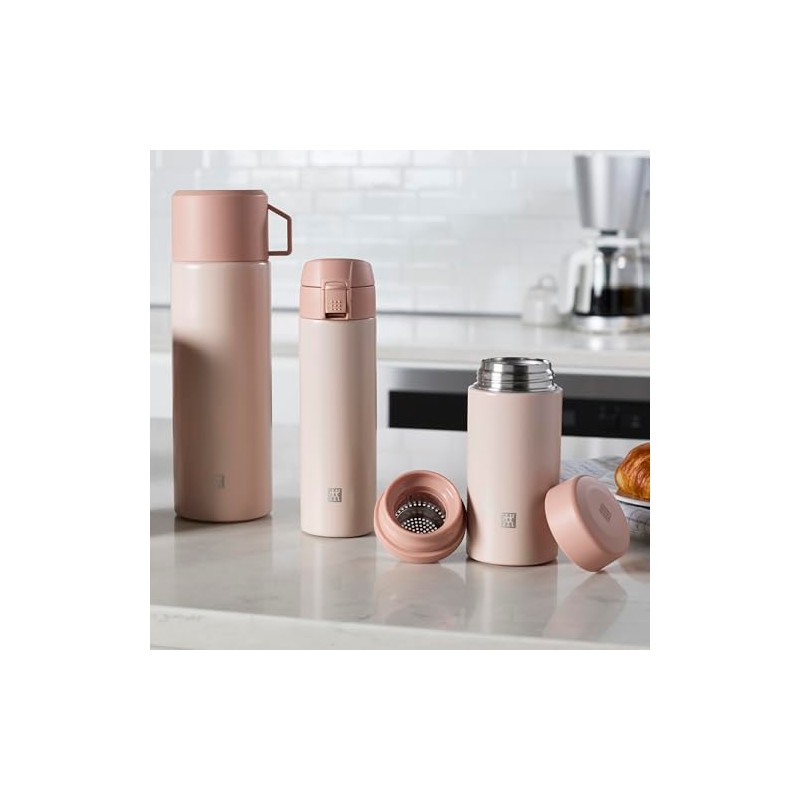 ZWILLING Thermo 33.8 oz Beverage Bottle - Pink