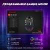 Redragon Wireless Gaming Mouse, Tri-Mode 2.4G/USB-C/Bluetooth Mouse Gaming, 10000 DPI,