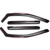 In-Channel Window Visor Rain Wind Shade Deflectors For 2022-25 Benz