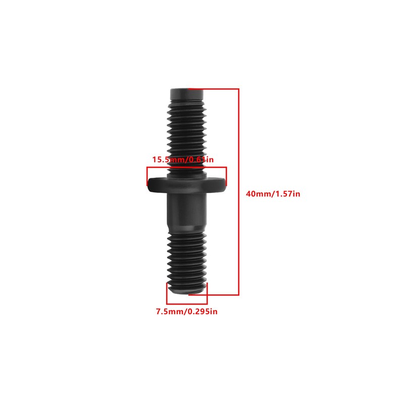 Briny River 2 x Chainsaw Guide Rail Bolts Double Sided