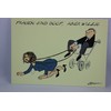 'Post Card A6 025 Doof but Willing The Writer. Artist: