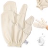 Garshana Gloves Raw Silk Massage,Raw Silk Gloves Garshana with Elastic