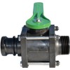 Green Leaf VFMT204FP Polypropylene Bolted Ball Valve, Full Port, 2"