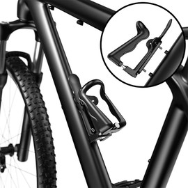 Aomiun Bicycle Bottle Holder, Drink Holder, Motorcycle Water Bottle Holder for Frame and Handlebars, Adjustable Bottle Size, for Bicycle, Mountain Bike, Road Bike, Motorcycle, Pushchair