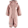 Celavi Unisex Basic Polyurethane (PU) Rain Suit, Raincoat, Misty Rose