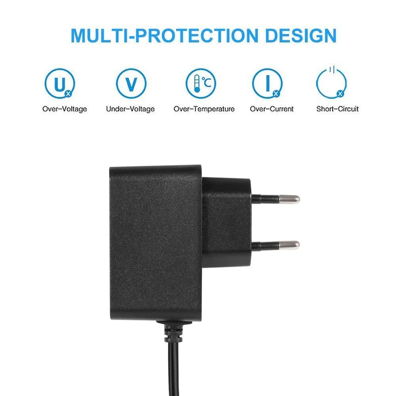 Aukru 5.1V 3A Charger USB-C Power Supply with USB TypeC