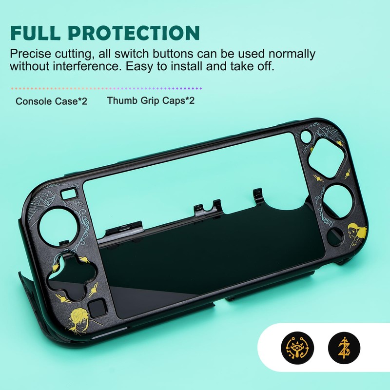 DLseego Zelda Protective Case for Switch Lite Version, Hard Shell