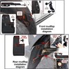 Mud Flaps for Ford Bronco 2021-2026 Front and Rear Splash