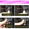 Fielect 2pcs M6 Female Thread PA66A5 Gas Spring End Fitting