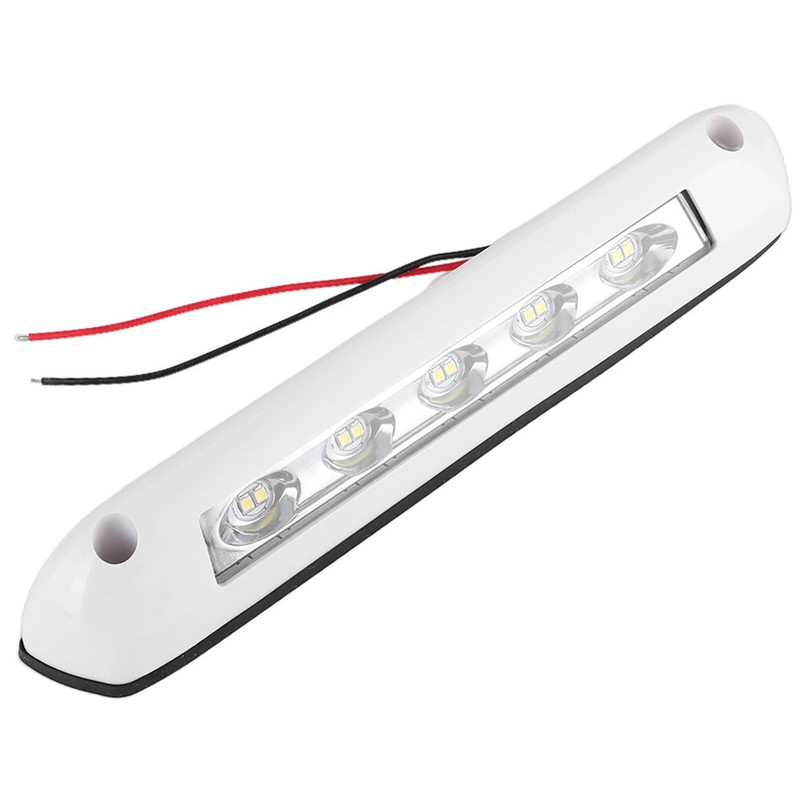 12V/24V RV LED Light Universal 8W Waterproof Awning Porch Lamp