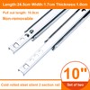 Drawer Pull-Out Heavy Duty Roller Guide, Drawer Partial Extension, Heavy