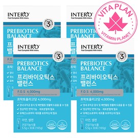 Prebiotics FOS Triple Care Prebiotic Powder 30 sachets, 4 packs / 장내유익균 배변활동 원활에 도움 프리바이오틱스 FOS 트리플케어 프리바이오스틱 분말 30포, 4개