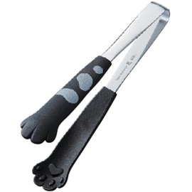 Tanabe Hardware Chibi Nyanko Tongs, Black Tama 5519