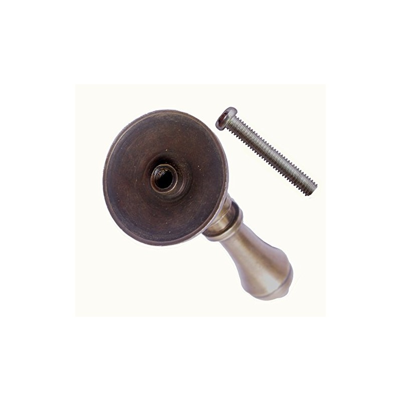 Nesha Cudgel 2 inch Tear Drop Smaller Cabinet Pulls Set