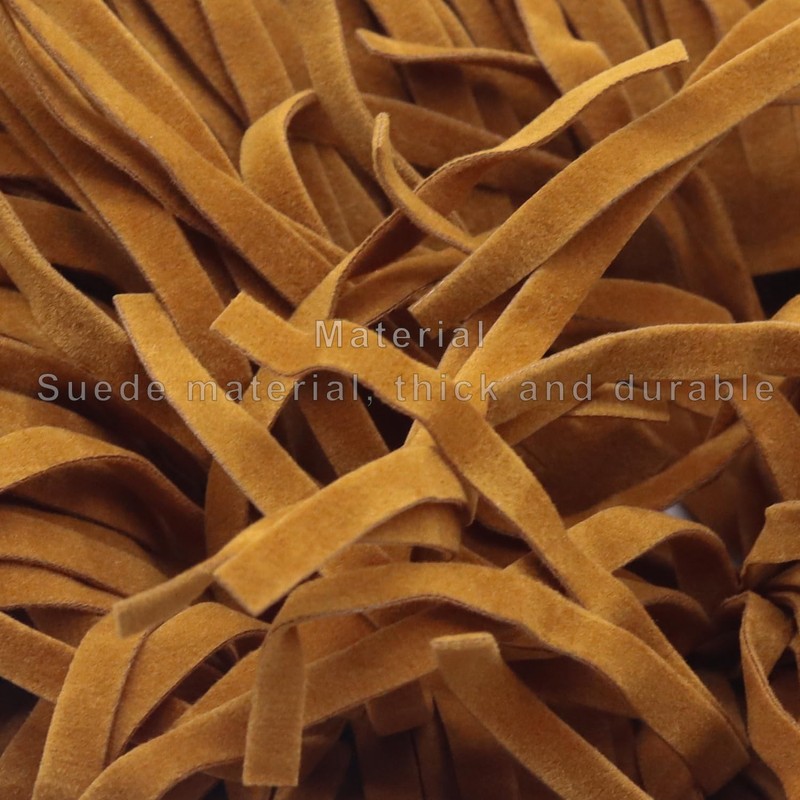 2 Metres Long (x 10 cm Width) Fringe Trim, Double-Sided