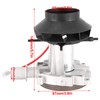 Akozon Blower Motor Assembly 5KW 12V Combustion Air Blower Heater