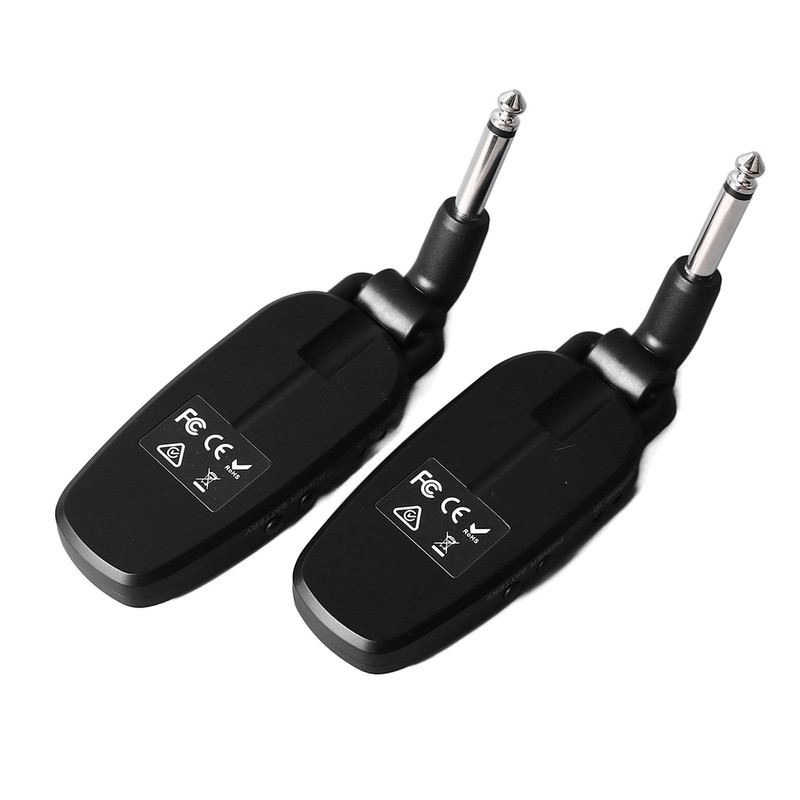 Wireless Guitar System Multifunctional Rechargeable Bass Transmitter Receiver for Violin