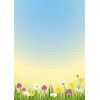 Spring Meadow Writing Pad Set – 1 Writing Pad with