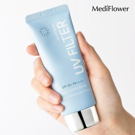 Mediflower 유브이 필터 마일드 선크림 50mlx2 UV Filter Mild Sun Cream 50ml x 2