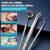 Raspador de Lengua de Acero Inoxidable Kit de 7 Piezas