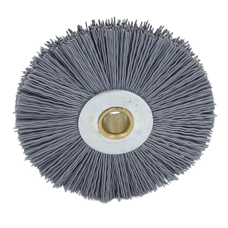 Key Machine Deburring Brush Nylon Bristles Burr Removal Cleaning Tool